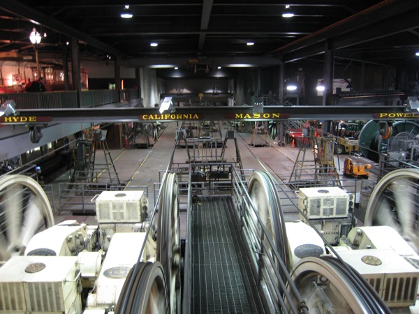 Cable car powerhouse